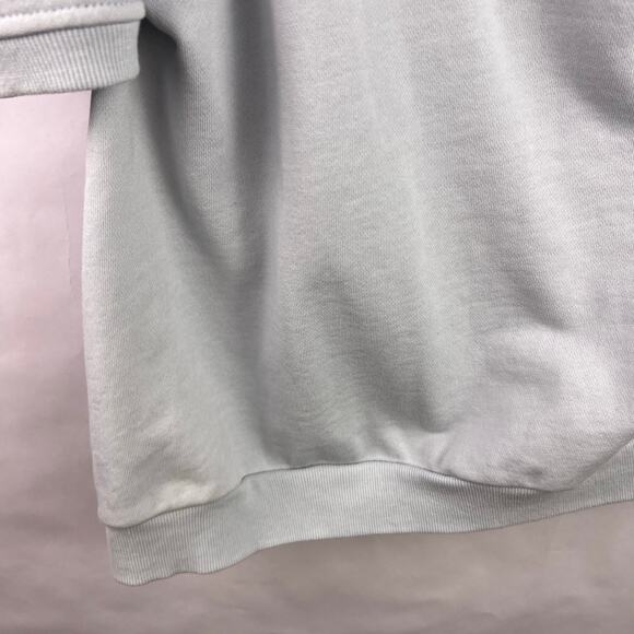 CAMI NYC Beck Top, Glacier Blue, 100% Cotton, One Shoulder Puff Sleeve - Picture 5 of 10